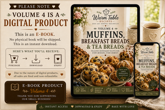 ๐ง Volume 4: Muffins, Breakfast Breads & Tea Breads