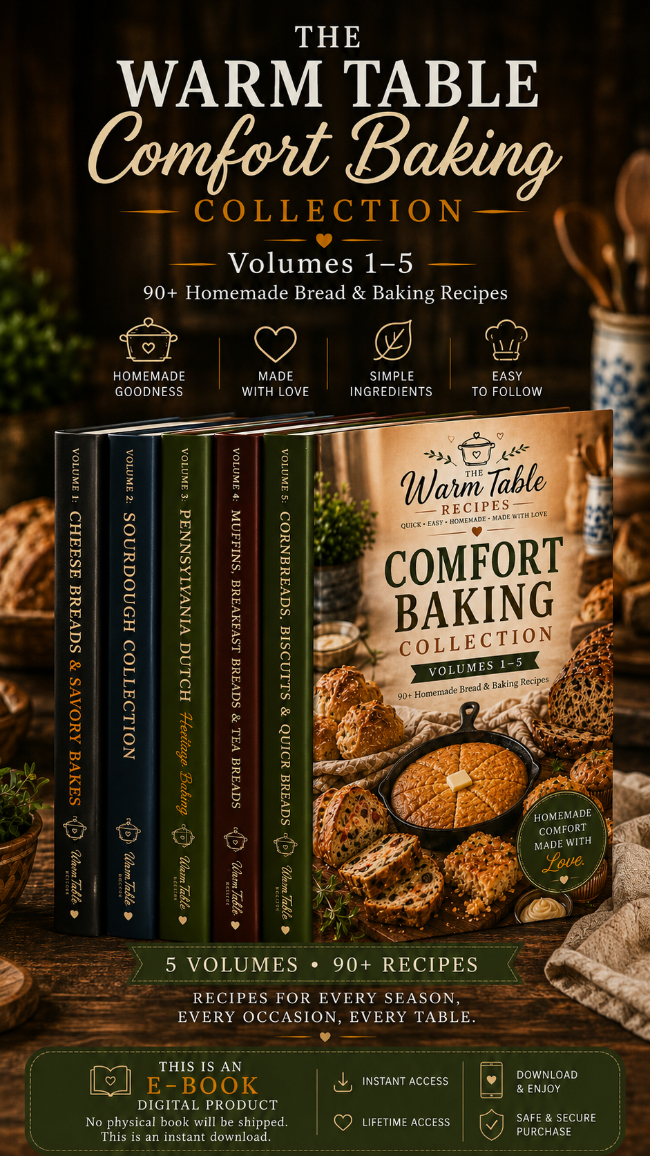 🧡 The Warm Table Comfort Baking Collection