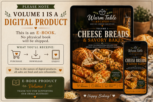 🧀 Volume 1: Cheese Breads & Savory Bakes