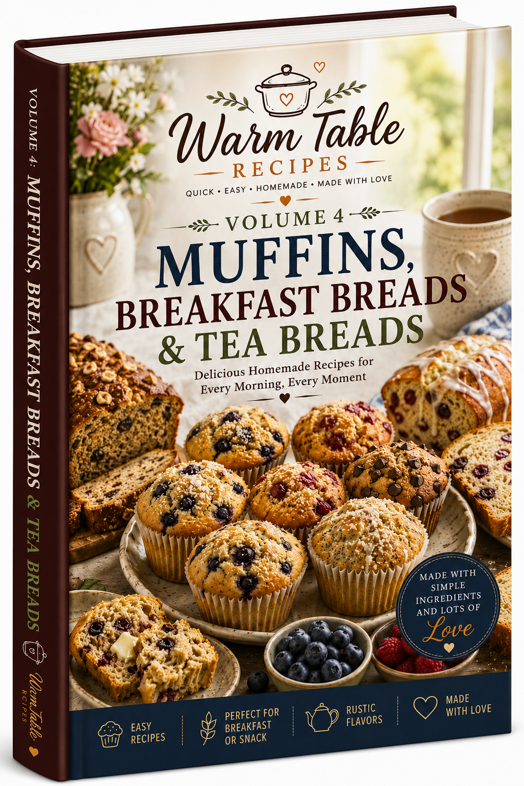 🧁 Volume 4: Muffins, Breakfast Breads & Tea Breads
