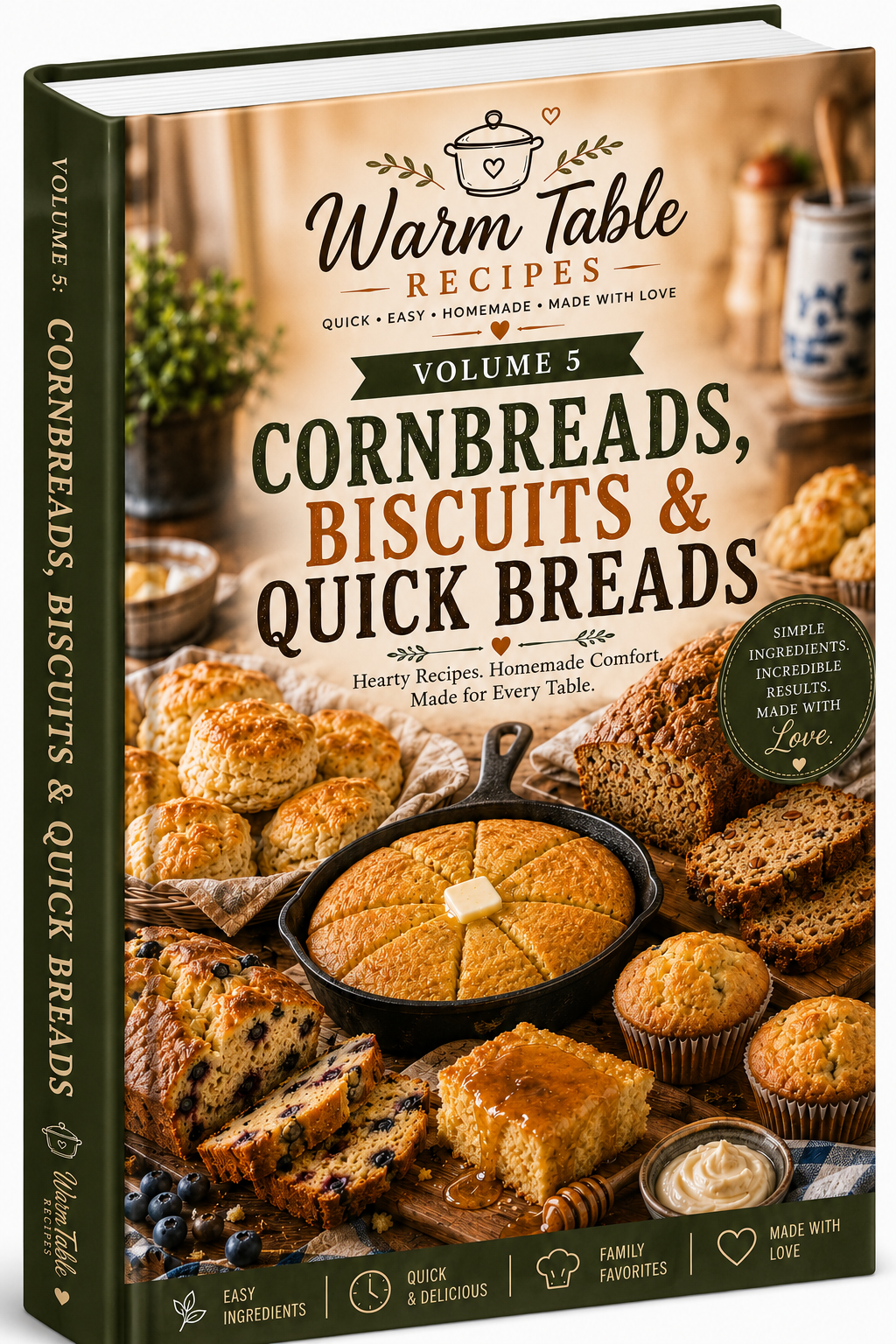 🌽 Volume 5: Cornbreads, Biscuits & Quick Breads